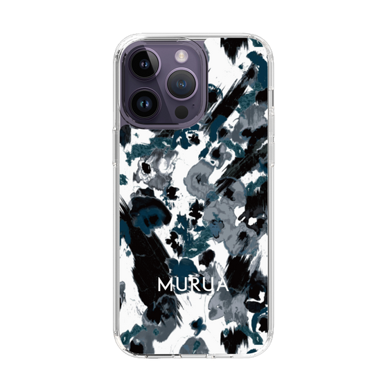 Slim Protection Case［ MURUA - Print - Black ］