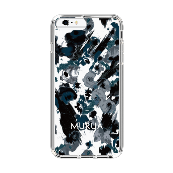 Slim Protection Case［ MURUA - Art print - Black × White ］