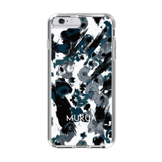 Slim Protection Case［ MURUA - Print - Black ］