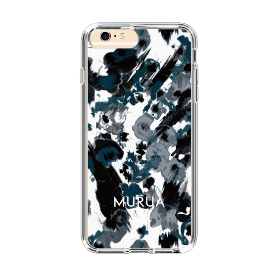 Slim Protection Case［ MURUA - Print - Black ］
