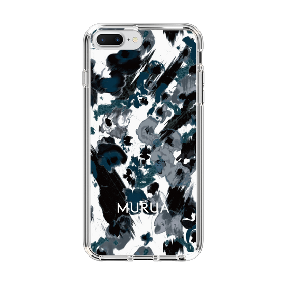 Slim Protection Case［ MURUA - Art print - Black × White ］