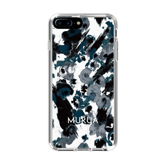 Slim Protection Case［ MURUA - Print - Black ］