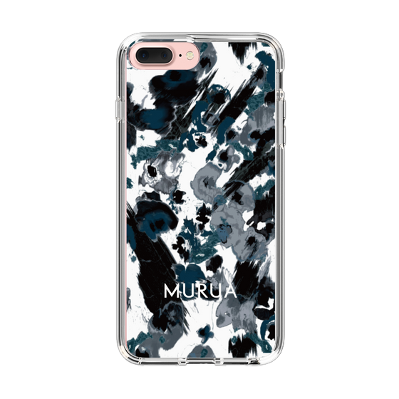 Slim Protection Case［ MURUA - Print - Black ］
