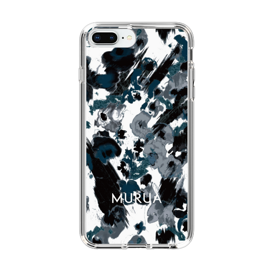 Slim Protection Case［ MURUA - Art print - Black × White ］