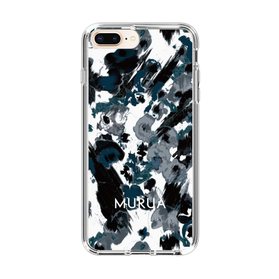 Slim Protection Case［ MURUA - Print - Black ］