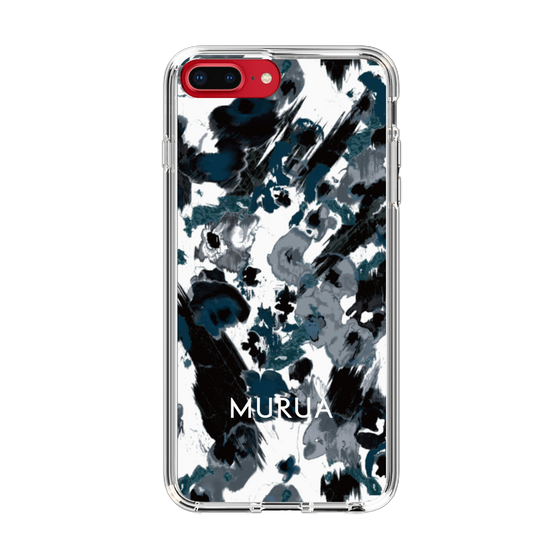 Slim Protection Case［ MURUA - Print - Black ］