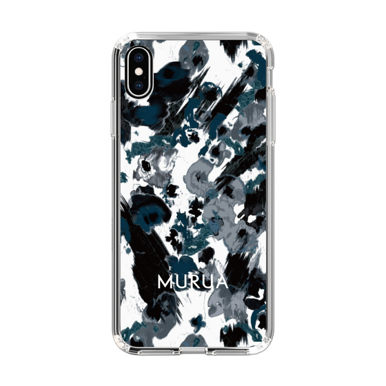 Slim Protection Case［ MURUA - Art print - Black × White ］
