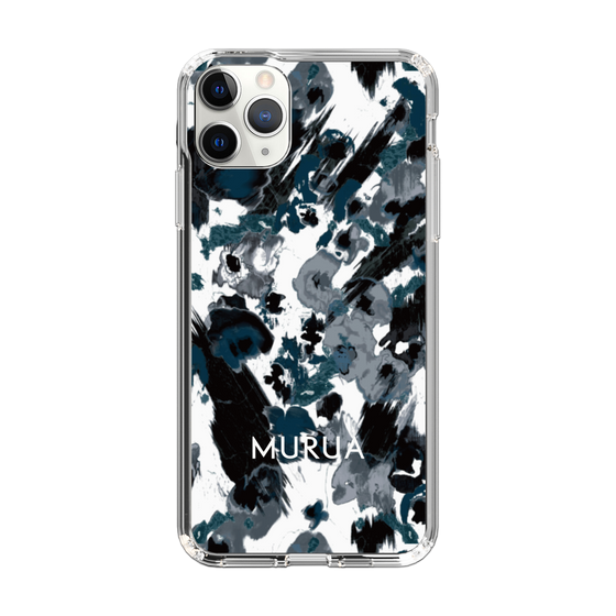 Slim Protection Case［ MURUA - Art print - Black × White ］