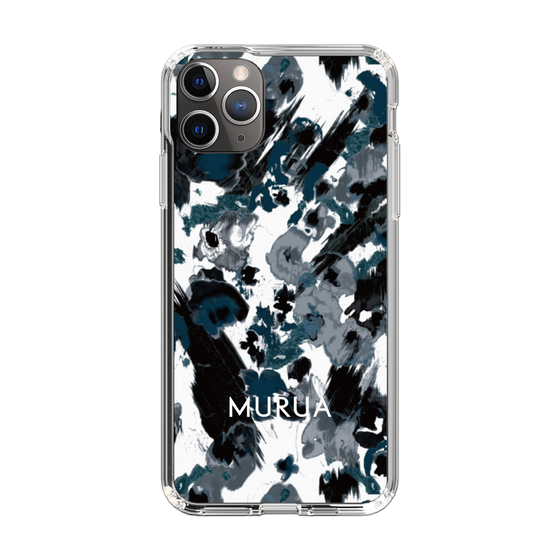 Slim Protection Case［ MURUA - Print - Black ］