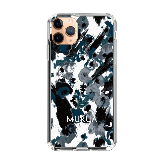 Slim Protection Case［ MURUA - Print - Black ］