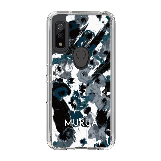 Slim Protection Case［ MURUA - Print - Black ］