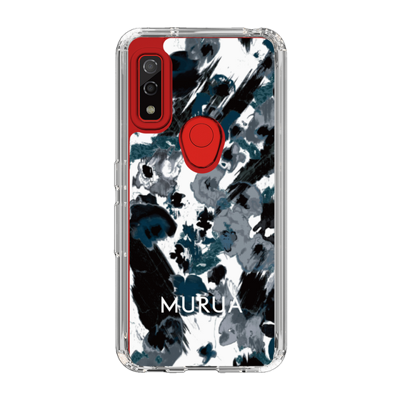 Slim Protection Case［ MURUA - Print - Black ］