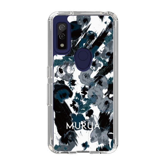 Slim Protection Case［ MURUA - Print - Black ］