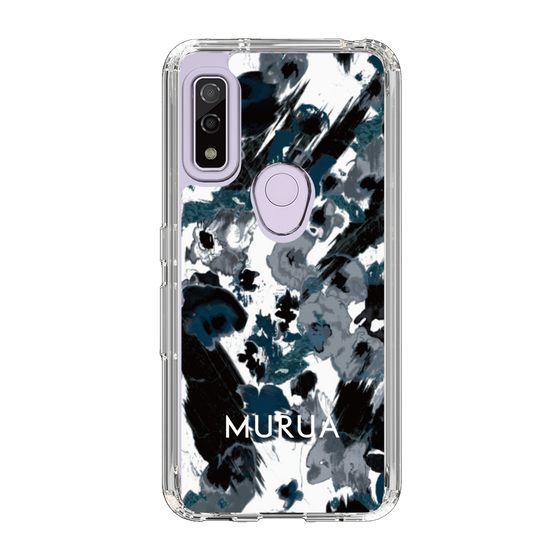 Slim Protection Case［ MURUA - Print - Black ］