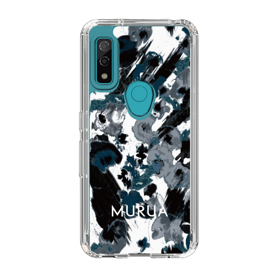 Slim Protection Case［ MURUA - Print - Black ］