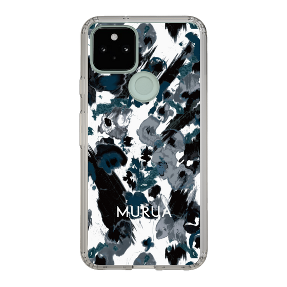 Slim Protection Case［ MURUA - Art print - Black × White ］