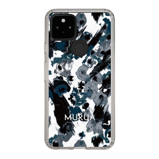 Slim Protection Case［ MURUA - Print - Black ］