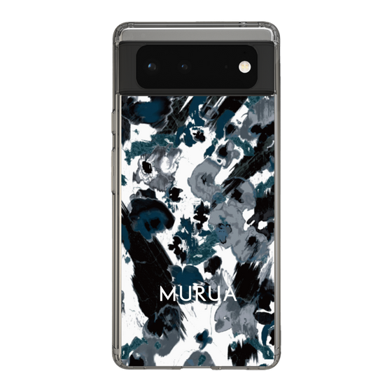Slim Protection Case［ MURUA - Print - Black ］