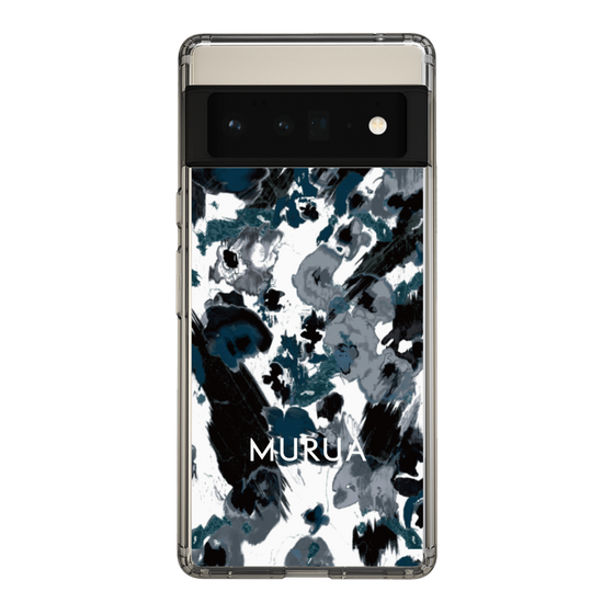 Slim Protection Case［ MURUA - Print - Black ］