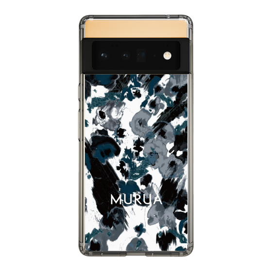 Slim Protection Case［ MURUA - Print - Black ］