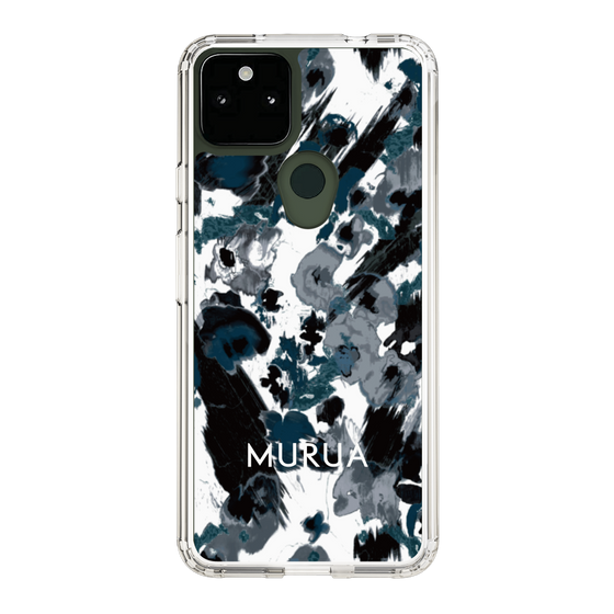Slim Protection Case［ MURUA - Art print - Black × White ］