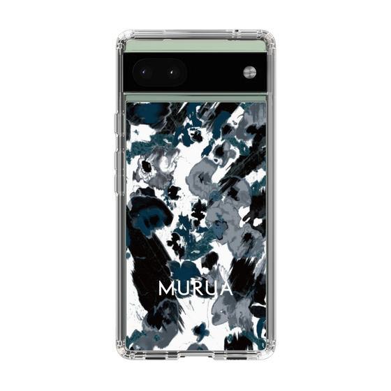 Slim Protection Case［ MURUA - Art print - Black × White ］