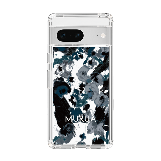Slim Protection Case［ MURUA - Art print - Black × White ］