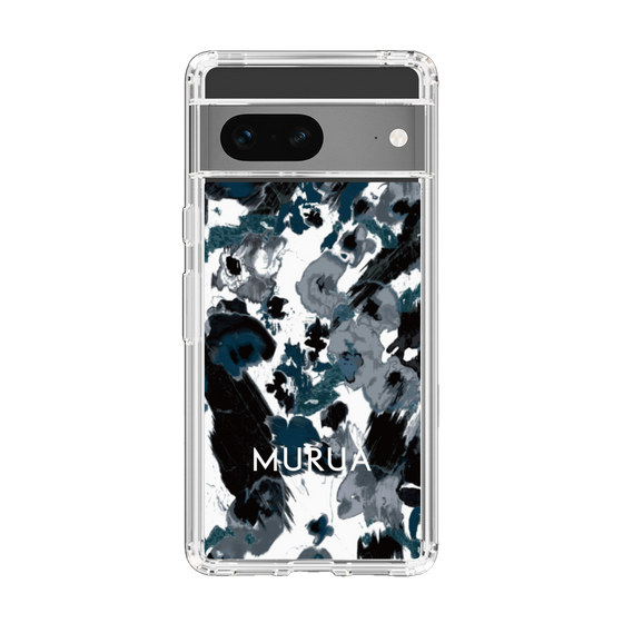 Slim Protection Case［ MURUA - Print - Black ］
