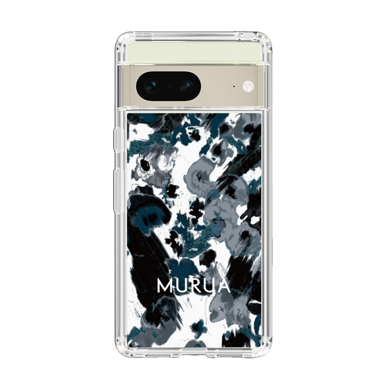 Slim Protection Case［ MURUA - Print - Black ］