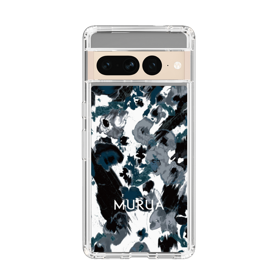 Slim Protection Case［ MURUA - Print - Black ］