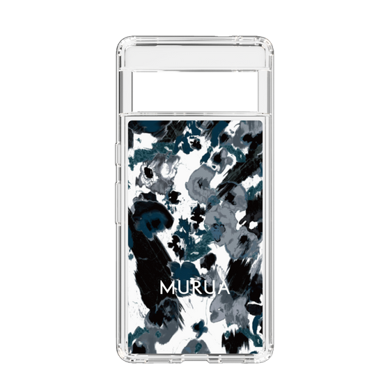 Slim Protection Case［ MURUA - Print - Black ］