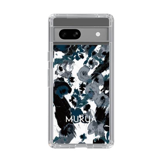 Slim Protection Case［ MURUA - Art print - Black × White ］