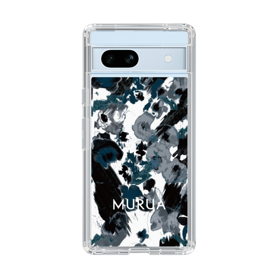 Slim Protection Case［ MURUA - Art print - Black × White ］