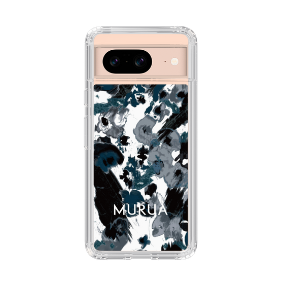 Slim Protection Case［ MURUA - Art print - Black × White ］