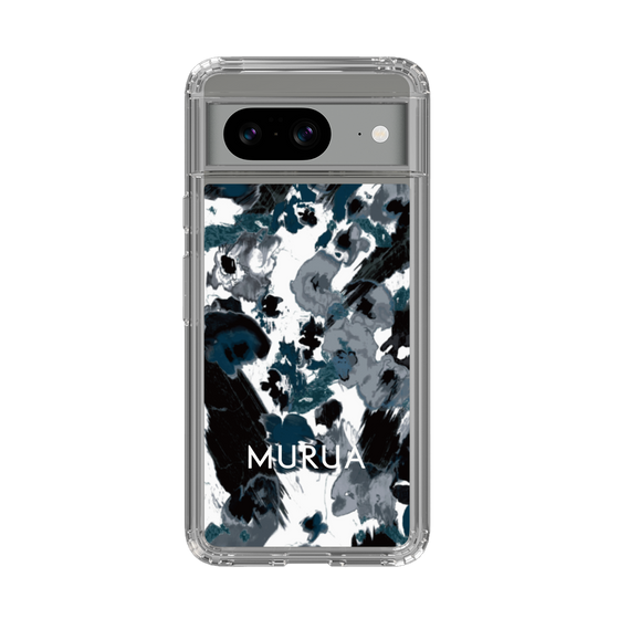 Slim Protection Case［ MURUA - Art print - Black × White ］