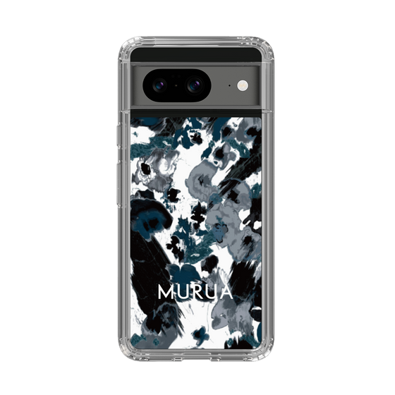 Slim Protection Case［ MURUA - Art print - Black × White ］