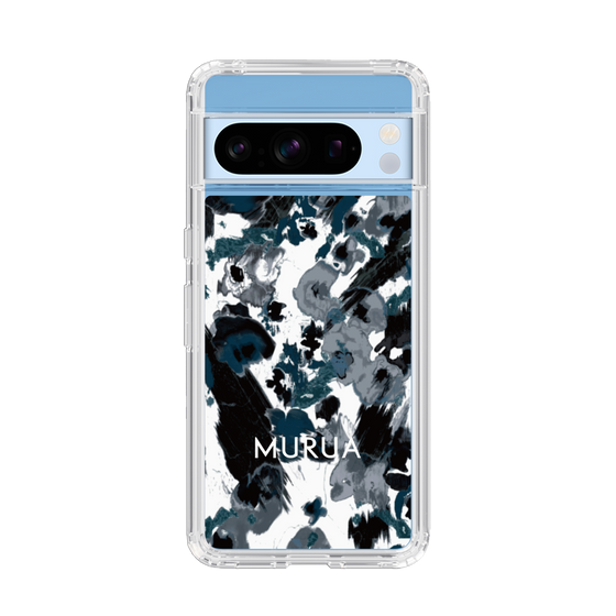 Slim Protection Case［ MURUA - Art print - Black × White ］