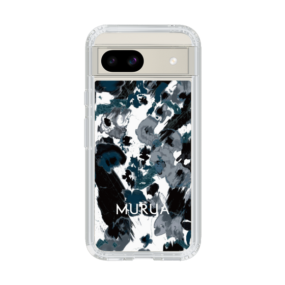 Slim Protection Case［ MURUA - Art print - Black × White ］