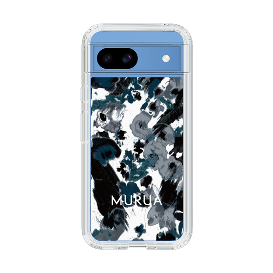 Slim Protection Case［ MURUA - Art print - Black × White ］