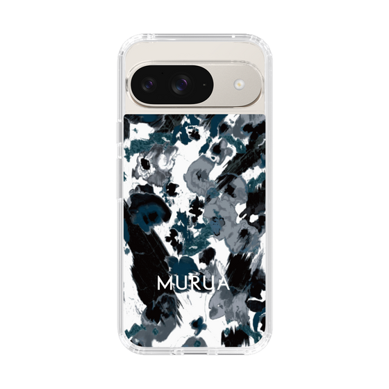Slim Protection Case［ MURUA - Art print - Black × White ］