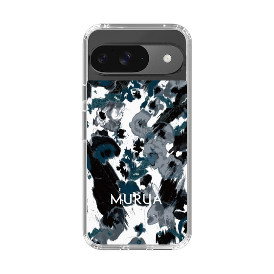 Slim Protection Case［ MURUA - Art print - Black × White ］