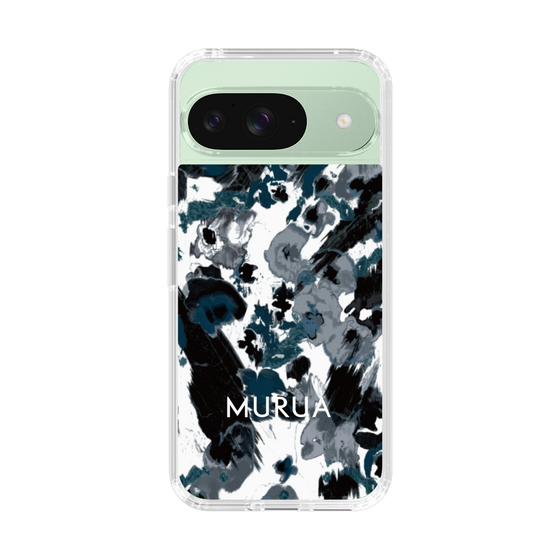 Slim Protection Case［ MURUA - Art print - Black × White ］