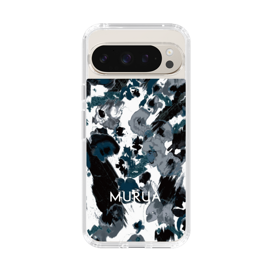 Slim Protection Case［ MURUA - Art print - Black × White ］