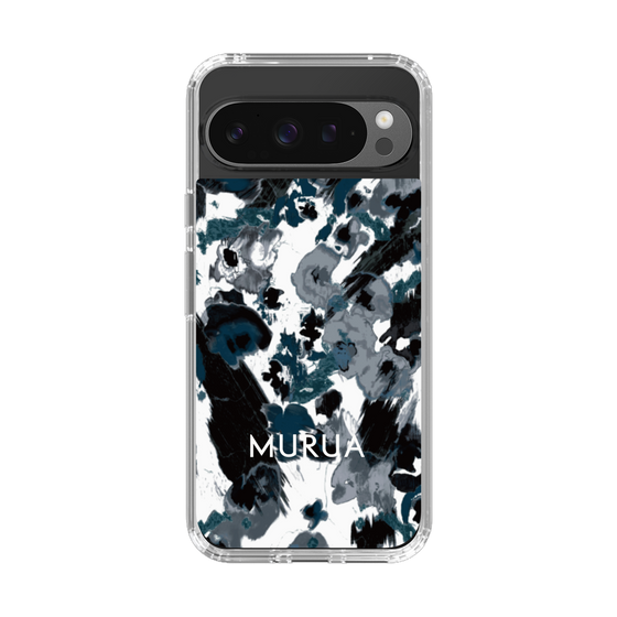 Slim Protection Case［ MURUA - Art print - Black × White ］