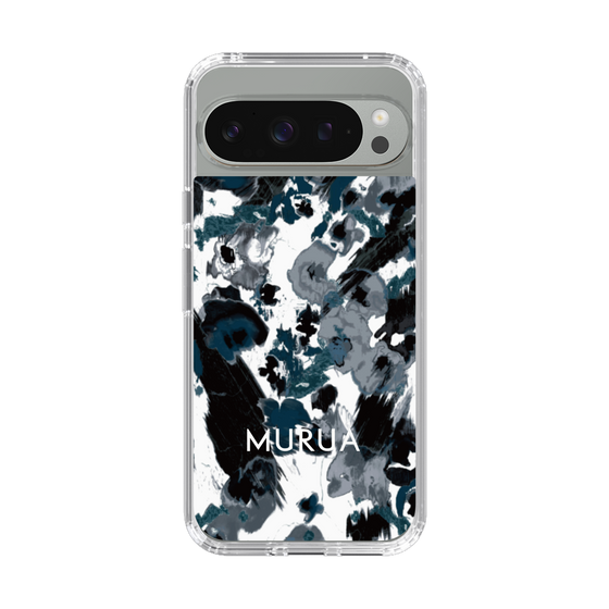 Slim Protection Case［ MURUA - Art print - Black × White ］