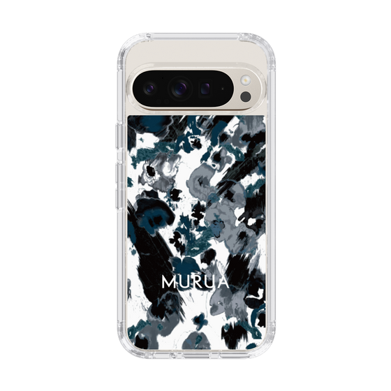 Slim Protection Case［ MURUA - Art print - Black × White ］