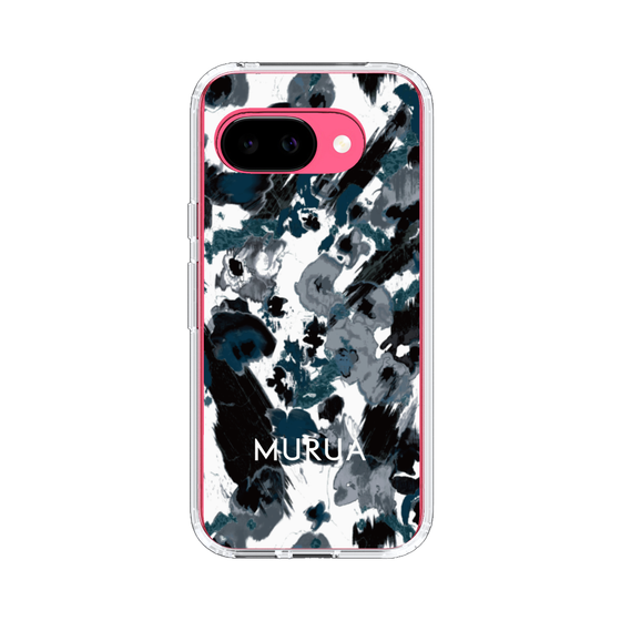 Slim Protection Case［ MURUA - Art print - Black × White ］