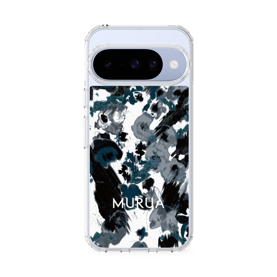 Slim Protection Case［ MURUA - Art print - Black × White ］