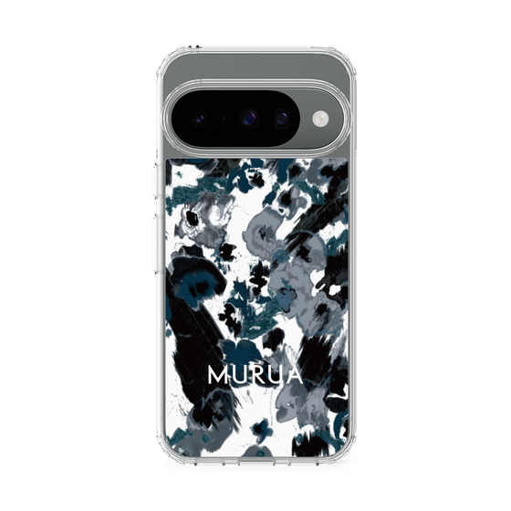 Slim Protection Case［ MURUA - Art print - Black × White ］