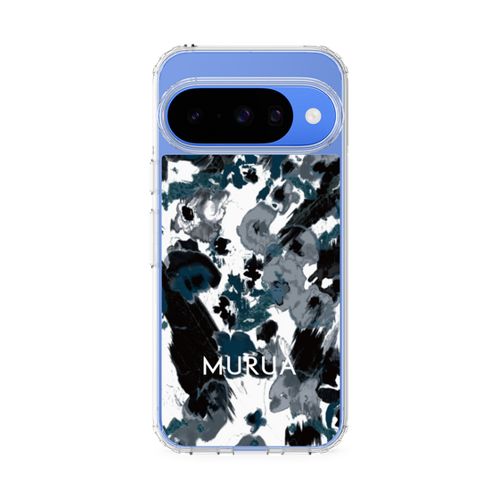 Slim Protection Case［ MURUA - Art print - Black × White ］